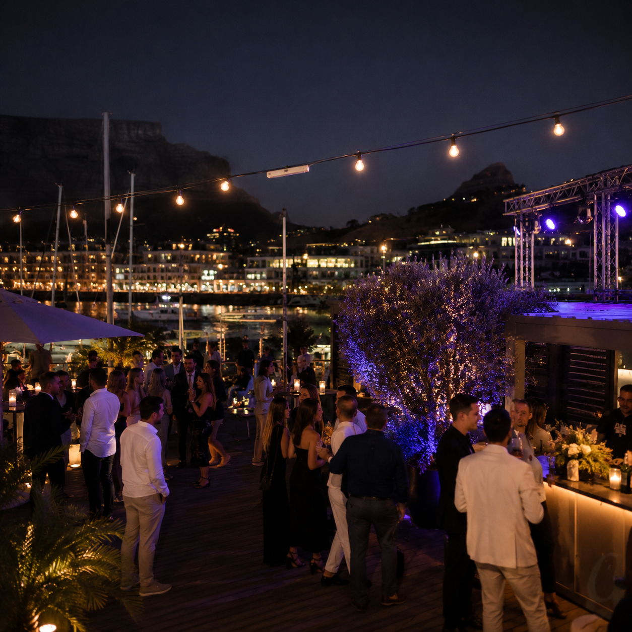 V&A Waterfront Nightfall